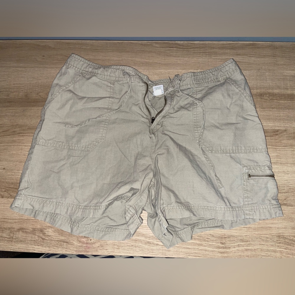 Drawstring Cargo Shorts